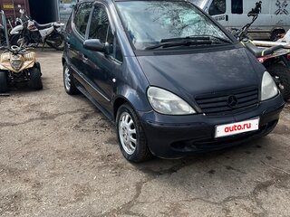2001 Mercedes-Benz A-Класс 160 Long I (W168) Рестайлинг, серый, 360000 рублей, вид 2