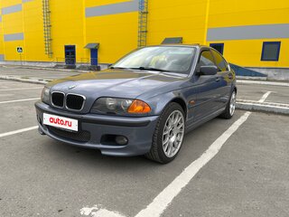 2001 BMW 3 серии 320i IV (E46), синий, 1000000 рублей, вид 2