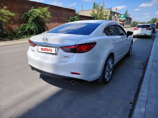 2016 Mazda 6 III (GJ) Рестайлинг, белый, 1450000 рублей, вид 4