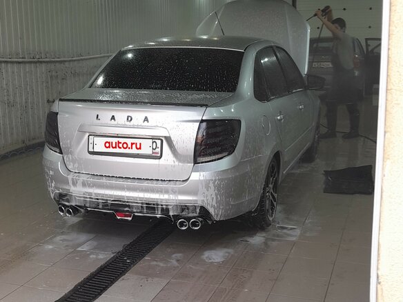 2022 Lada (ВАЗ) Granta Euro-2 I Рестайлинг, серый, 770000 рублей - вид 2
