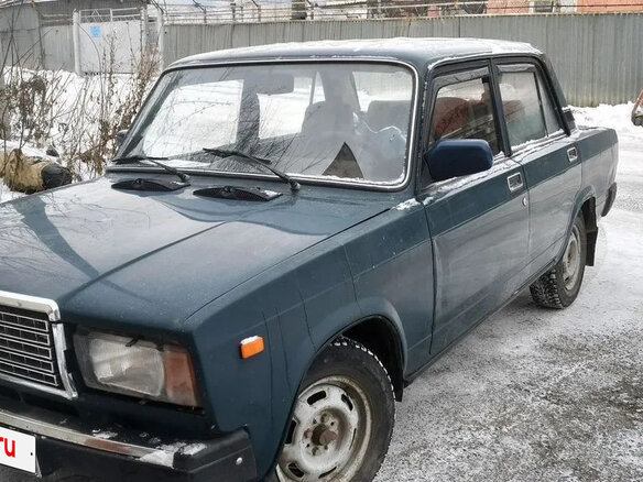 2005 Lada (ВАЗ) 2107, синий, 105000 рублей - вид 12