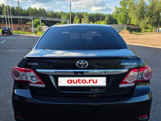 2011 Toyota Corolla X (E140, E150) Рестайлинг, чёрный, 750000 рублей, вид 3