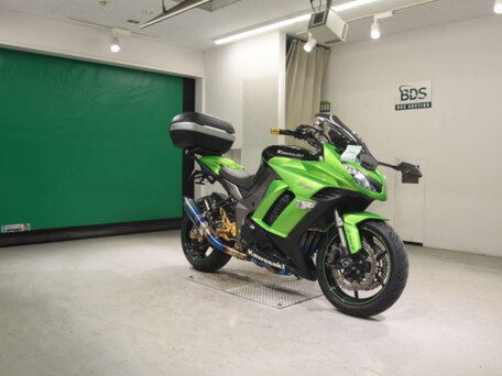 2013 Kawasaki Ninja 1000, зелёный, 540000 рублей, вид 2
