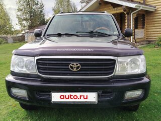 2002 Toyota Land Cruiser 100 Series, чёрный, 1600000 рублей, вид 1