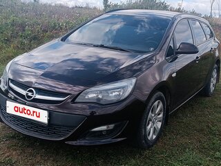 2013 Opel Astra J Рестайлинг, коричневый, 625000 рублей, вид 2