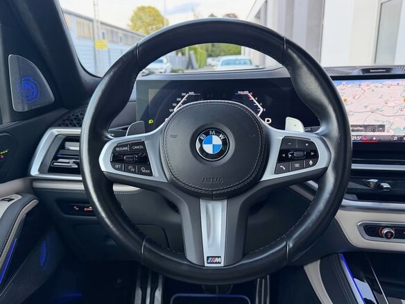 2024 BMW X5 40i IV (G05/G18) Рестайлинг, чёрный - вид 12