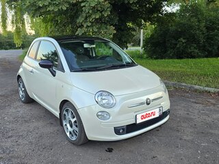 2008 Fiat 500 II, белый, 649000 рублей, вид 1