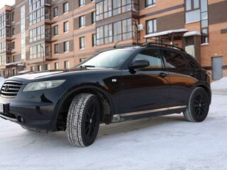 2007 Infiniti FX35 I (S50) Рестайлинг, чёрный, 1100000 рублей, вид 3
