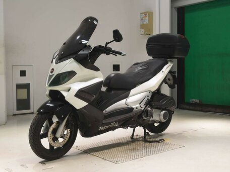 2015 Aprilia SR Max 300, белый, 377000 рублей, вид 4