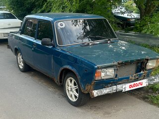 2009 Lada (ВАЗ) 2107, синий, 50000 рублей, вид 2