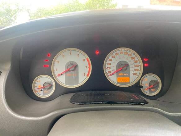 2003 Dodge Stratus II Рестайлинг, синий, 250000 рублей - вид 8