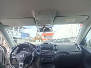 2012 Volkswagen Tiguan I Рестайлинг, серебристый, 910000 рублей, вид 4