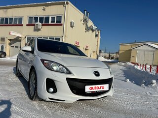 2013 Mazda 3 II (BL) Рестайлинг, белый, 1050000 рублей, вид 3