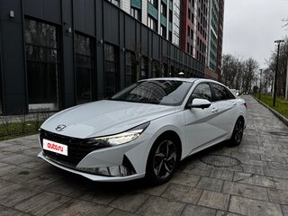 2021 Hyundai Elantra VII (CN7), белый, 2150000 рублей, вид 1