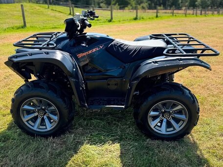2022 Yamaha Grizzly 700, чёрный, 1685000 рублей, вид 4