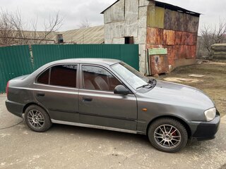 2004 Hyundai Accent ТагАЗ II, серый, 215000 рублей, вид 3