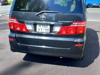 2006 Toyota Alphard I Рестайлинг, чёрный, 1700000 рублей, вид 5