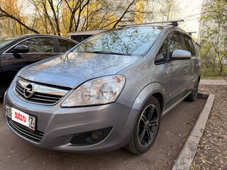 2008 Opel Zafira B Рестайлинг, синий, 560000 рублей, вид 1