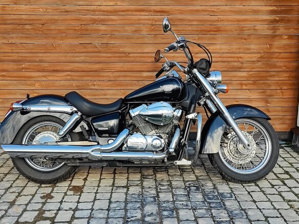 2005 Honda Shadow 750, чёрный, 450000 рублей - вид 4