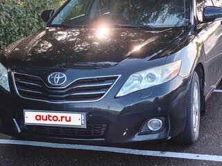 2011 Toyota Camry VI (XV40) Рестайлинг, чёрный, 1460000 рублей, вид 2