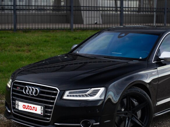 2014 Audi S8 III (D4) Рестайлинг, чёрный, 4500000 рублей - вид 6