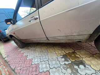 2002 Lada (ВАЗ) 2109, серебристый, 60000 рублей, вид 2