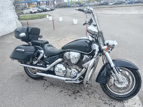 2002 Honda VTX 1800, чёрный, 720000 рублей, вид 4