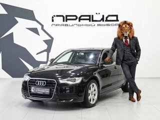 2014 Audi A6 IV (C7), чёрный, 1119900 рублей, вид 1