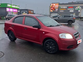 2008 Chevrolet Aveo I Рестайлинг, красный, 339000 рублей, вид 1