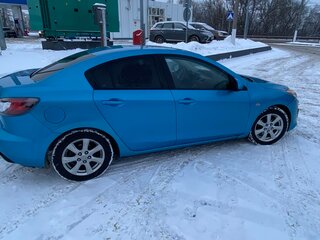 2011 Mazda 3 II (BL), голубой, 650000 рублей, вид 3