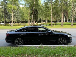 2019 Audi A8 Long 45 TDI IV (D5), чёрный, 5100000 рублей, вид 4