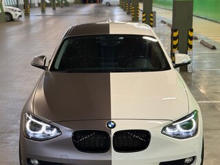 2013 BMW 1 серии 116i II (F20/F21), белый, 1470000 рублей, вид 4
