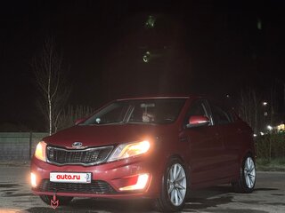 2012 Kia Rio 4-speed III, красный, 650000 рублей, вид 2