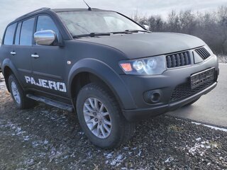 2008 Mitsubishi Pajero Sport II, чёрный, 1400000 рублей, вид 3