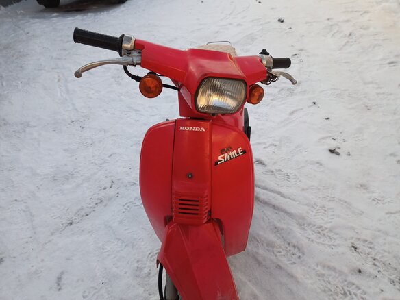1986 Honda Eve Smile, красный, 65000 рублей - вид 11