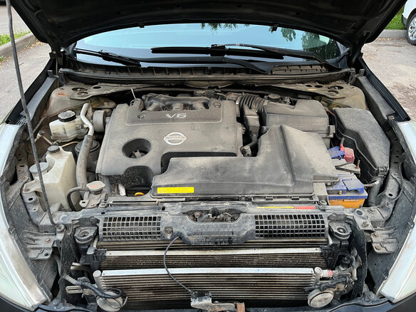 2011 Nissan Teana II (J32), чёрный - вид 12