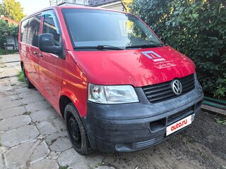 2007 Volkswagen Transporter Long T5, красный, 620000 рублей, вид 1