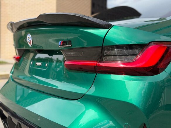 2022 BMW M3 Competition Package VI (G80), зелёный, 11500000 рублей - вид 13
