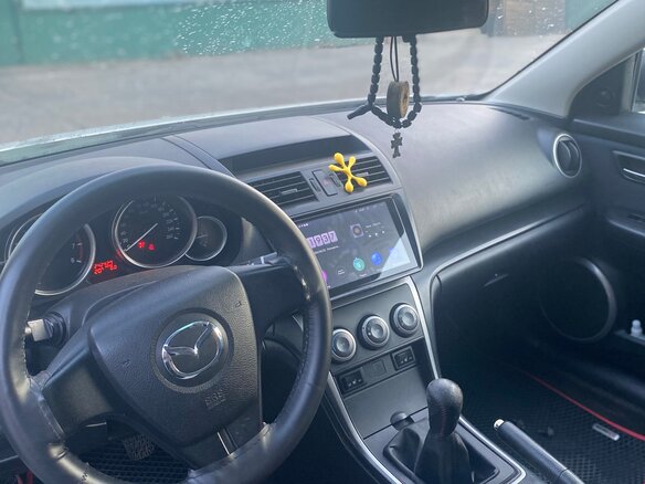 2008 Mazda 6 II (GH), белый, 715000 рублей - вид 8