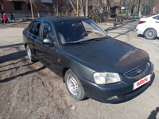 2008 Hyundai Accent ТагАЗ II, серый, 410000 рублей, вид 4