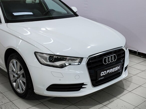 2013 Audi A6 IV (C7), белый, 1449000 рублей - вид 5
