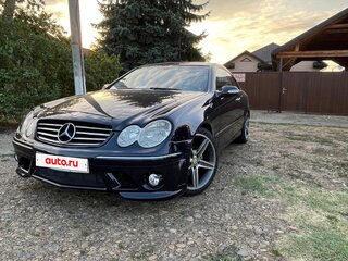 2005 Mercedes-Benz CLK-Класс 200 II (W209), синий, 720000 рублей, вид 1