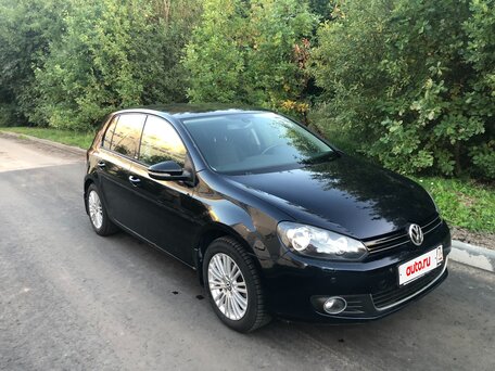 2011 Volkswagen Golf VI, синий, 970000 рублей, вид 3