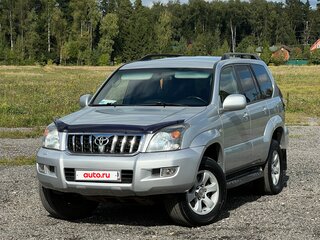 2008 Toyota Land Cruiser Prado 4-speed 120 Series Рестайлинг, серый, 2150000 рублей, вид 1