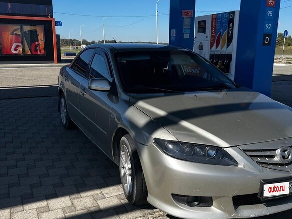 2007 Mazda 6 I (GG) Рестайлинг, серебристый, 450000 рублей