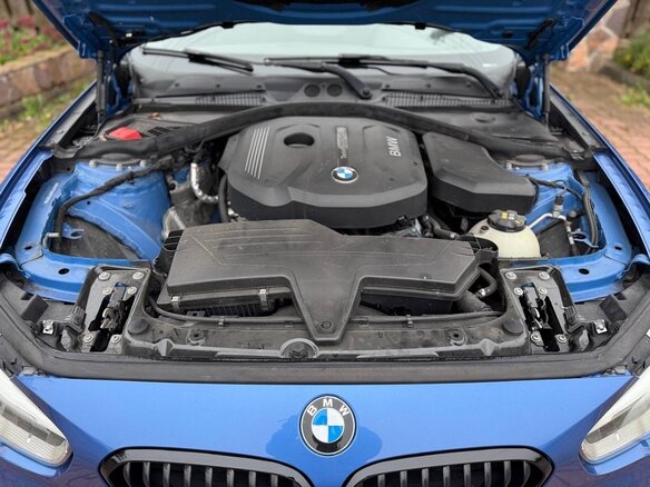 2015 BMW 1 серии 116i II (F20/F21) Рестайлинг, синий, 2150000 рублей - вид 38