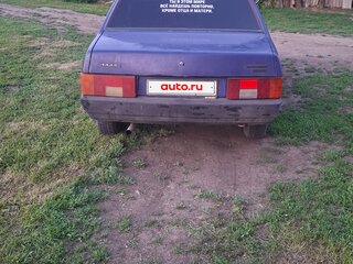 1998 Lada (ВАЗ) 21099, синий, 85000 рублей, вид 2