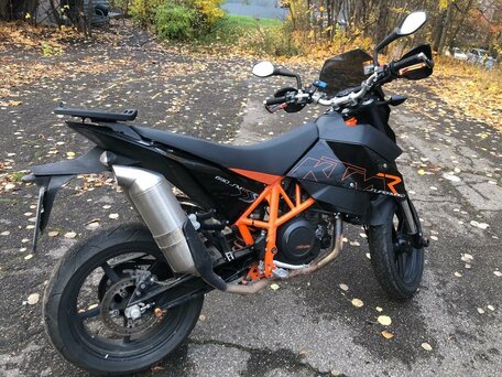 2008 KTM 690 SM, чёрный, 415000 рублей, вид 4
