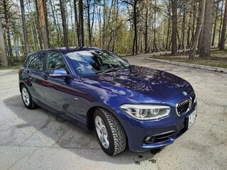 2015 BMW 1 серии 118i II (F20/F21) Рестайлинг, синий, 1299000 рублей, вид 5