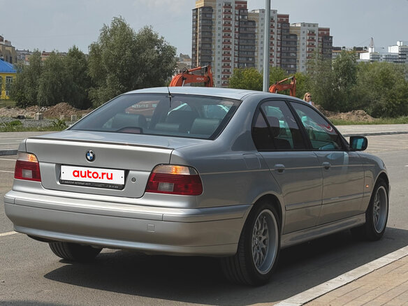 2002 BMW 5 серии 530i IV (E39) Рестайлинг, серый, 1200000 рублей - вид 8